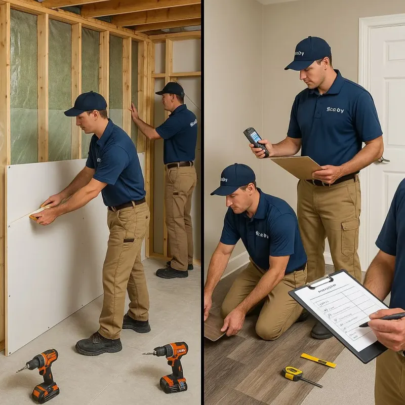 Repairs and Reconstruction process in Parker City, IN