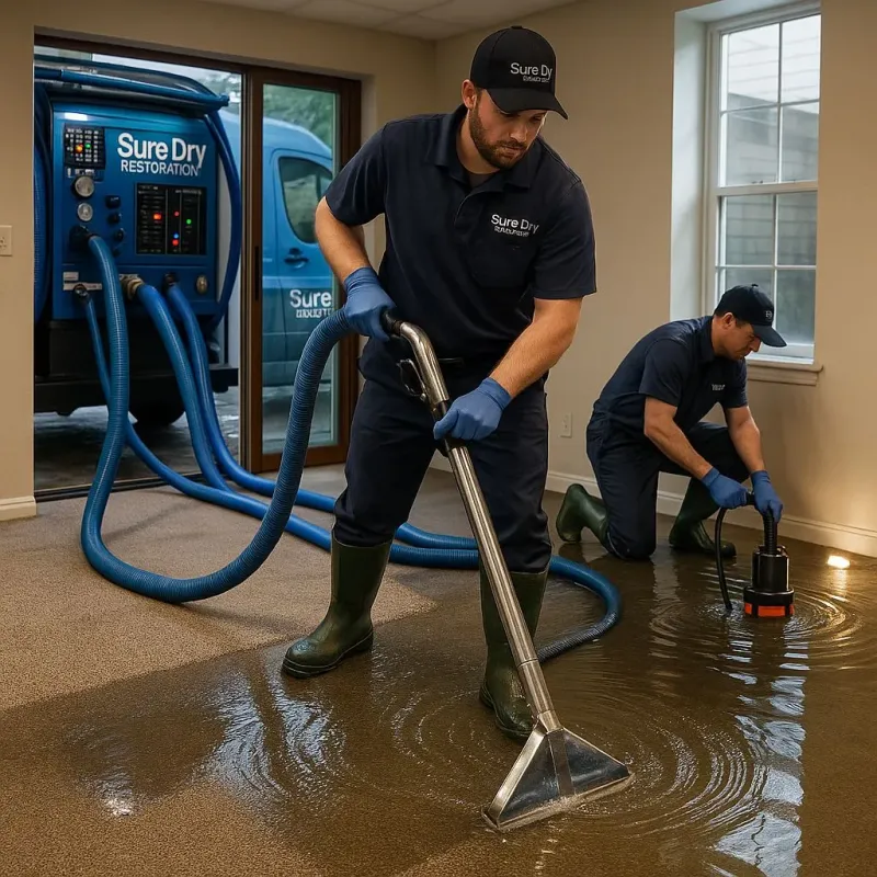 Water Extraction and Removal process in Parker City, IN